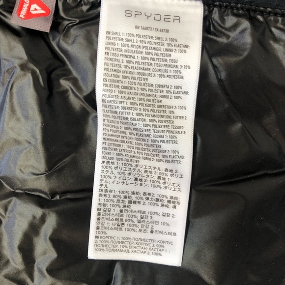 Spyder Men’s Glissade Blue Jacket - NWT size L - Picture 7 of 9